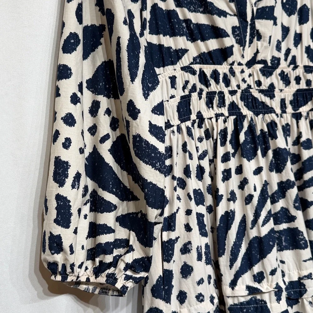 Anthropologie The Somerset Maxi Dress Long-Sleeve Poplin Edition Small Petite - Picture 5 of 11